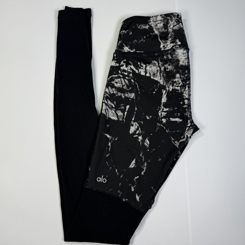 Alo Goddess Legging Womens Black Stretch High-Waist Comfort Performance Yoga